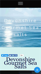 Mobile Screenshot of devonshire-gourmetsalts.co.uk